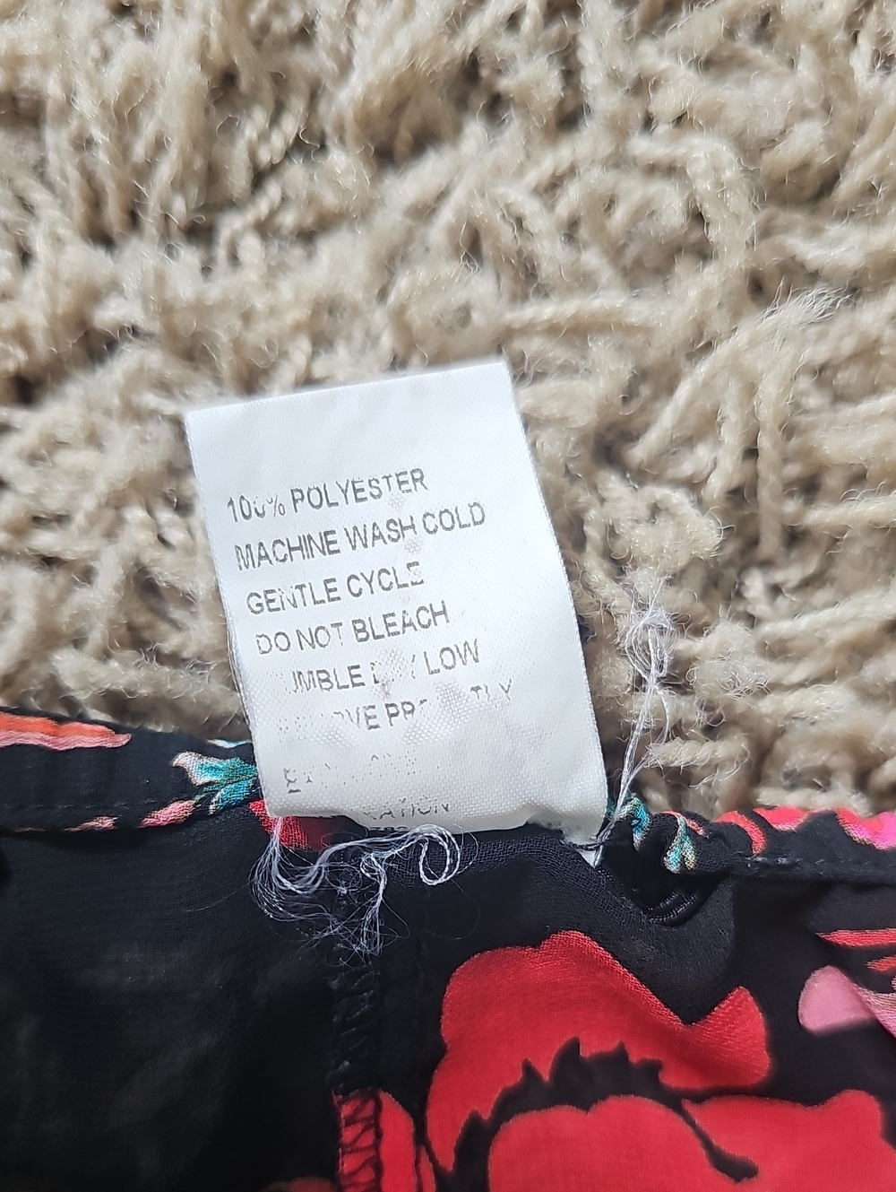 Josie Natori Capris Sheer Pants Geisha Japenese Print Medium Pull On - Picture 6 of 7